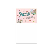 Блокнот на магніті "Paris Париж" Kt30072105, 30 аркушів
