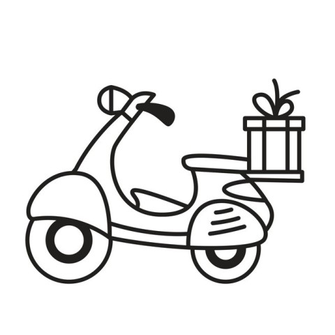 Дитяча розфарбовка для малюків "Квадроцикл" 403433, 8 сторінок