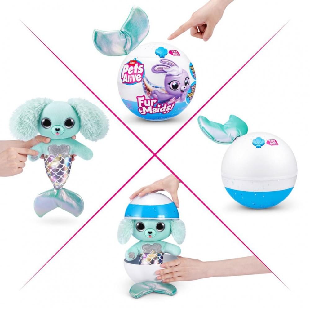 Інтерактивний ігровий набір серії "Furmaids" Цуценя Даззі Pets & Robo Alive 9555D