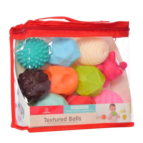 Дитяча іграшка для купання "М'ячики" 19012, 10 штук