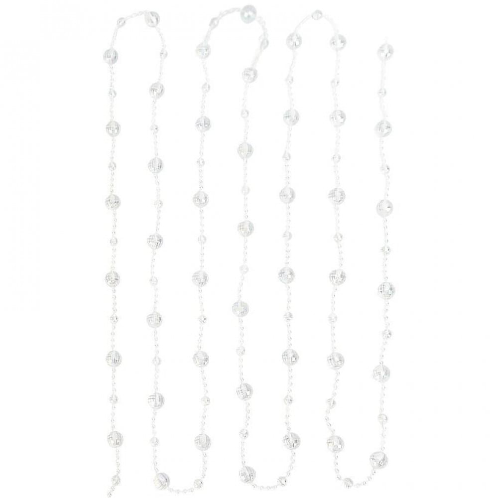 Декоративне намисто на ялинку "Крижинка" XYA099-2.7м