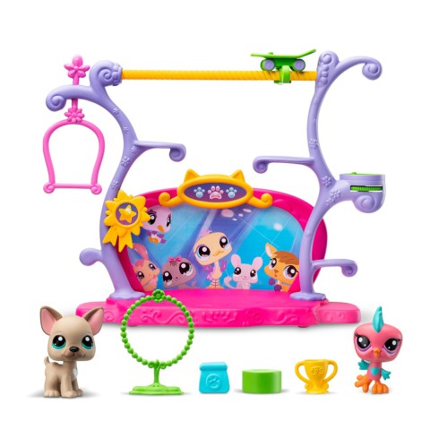Ігровий набір "Шоу Талантів" Littlest Pet Shop 00558 сцена, 2 фігурки, аксесуари