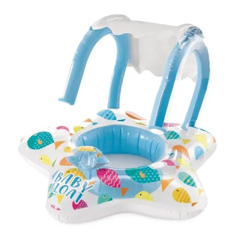 Дитячий надувний пліт Зірочка 56573(Blue) розмір 81 x 79 см