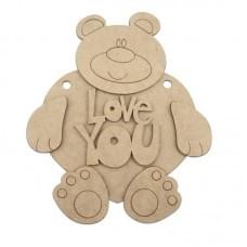 Заготовка для декорування "Love you-1" FDPO-129