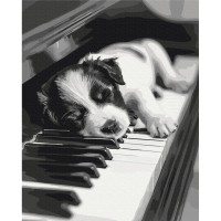 Картина за номерами "Мелодія сну" BS54066, 40x50 см