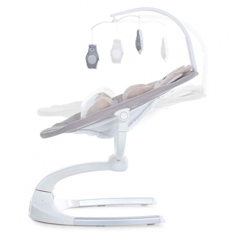 Заколисуючий центр-шезлонг HUGS ME 1077 Beige