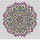 Алмазна мозаїка "Візерунки у стилі мандала" CA-0061 30х30 см