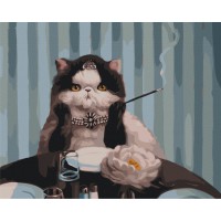Картина за номерами "Сніданок в Тіффані" © Lucia Heffernan Brushme BS53475 40x50 см