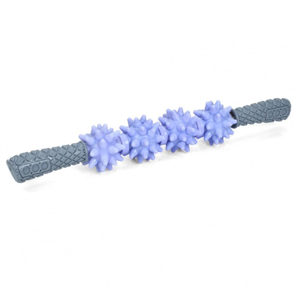 Роликовий масажер MS 4672(Violet) розмір 45,5х7 см, фіолетовий