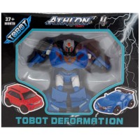 Машинка-трансформер "Tobot 2 в 1" 525-1(Blue-2) пластик