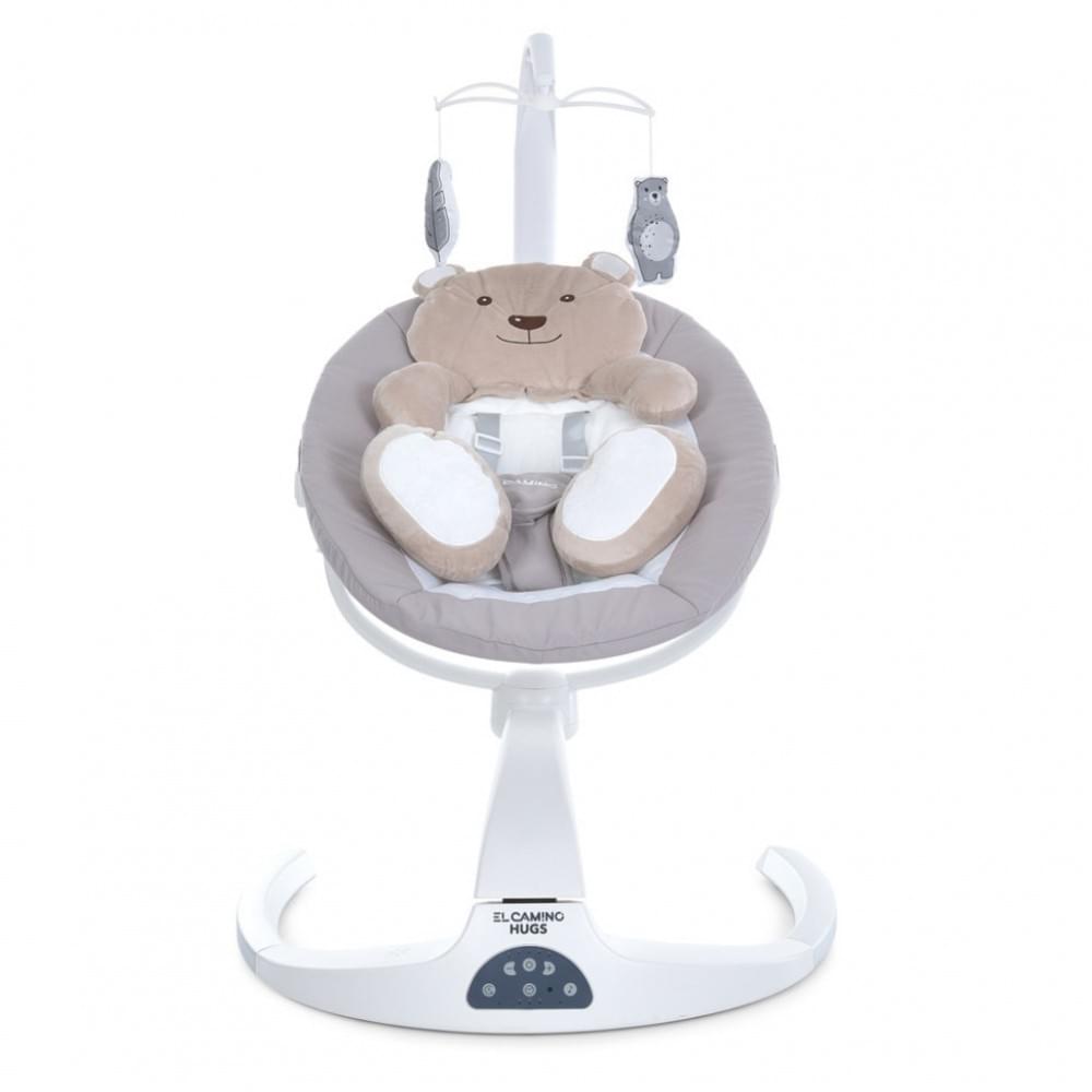 Заколисуючий центр-шезлонг HUGS ME 1077 Beige