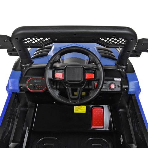 Електромобіль дитячий Джип M 4198EBLR-4 з музикою та світлом