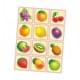 Настільна розвиваюча гра-пазл "Фрукти" Ubumblebees (ПСФ075) PSF075, 12 картинок-половинок