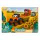Дитячі пазли-максі "Фермерські машинки" Mx60-12-06, 60 елементів