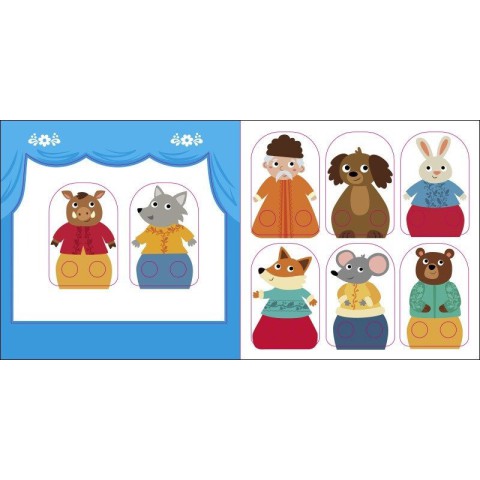 Дитяча книжечка "Театр у кишені: Рукавичка" Ранок 1719002