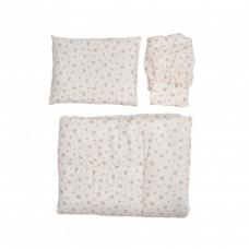 Комплект дитячої постілі "Серце" Romantic Twins 3060-TPR-15, 3 елемента