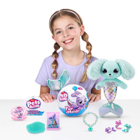 Інтерактивний ігровий набір серії "Furmaids" Цуценя Даззі Pets & Robo Alive 9555D