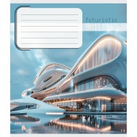 Зошит учнівський "Архітектура" 036-570090K-5 в клітинку, 36 аркушів