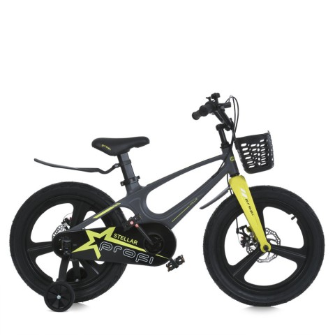 Велосипед дитячий MB 181020-3, 18 дюймів, сірий