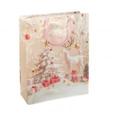Пакет подарунковий "Новий Рік" 2580-2 розмір 18х21,5х8 см