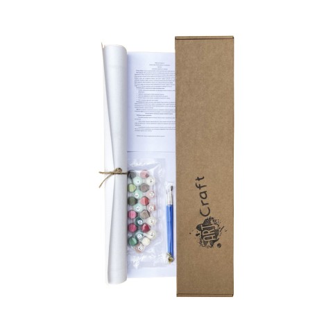 Картина за номерами без підрамника "Папуга в польоті" Art Craft 11513-ACNF 40х50 см