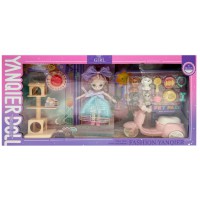 Дитяча іграшкова лялька "YQE-Girl" Bambi 3688-183A, з аксесуарами