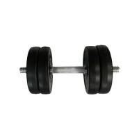 Гантель складальна композитна в пластиковій оболонці Rock Pro-R 11,5 кг NE-PL-R-011