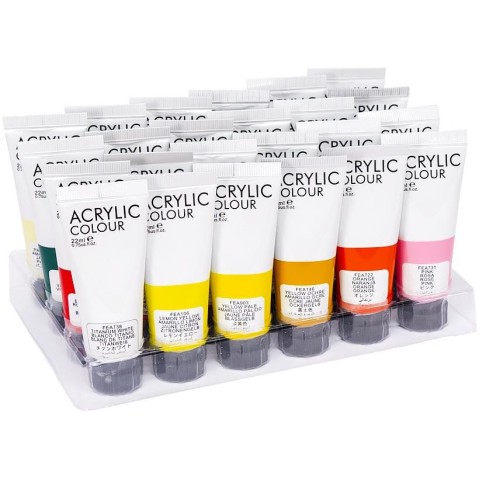 Набір акрилових фарб "Art Ranger" Bambi PA32.24022.A, 24 кольори