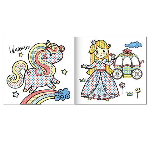 Водна розмальовка "Принцеси" РМ-95-07 серія "MINI Water Book"