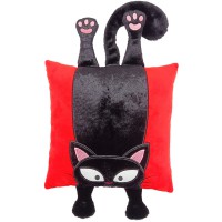 Подушка декоративна "Кіт Чорниш" FWPCATBLACKIE25BK