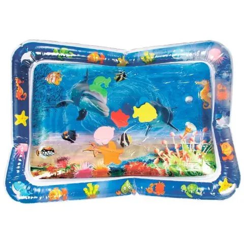 Ігровий розвиваючий килимок 20236 з водою 66 * 50 см Дельфіни