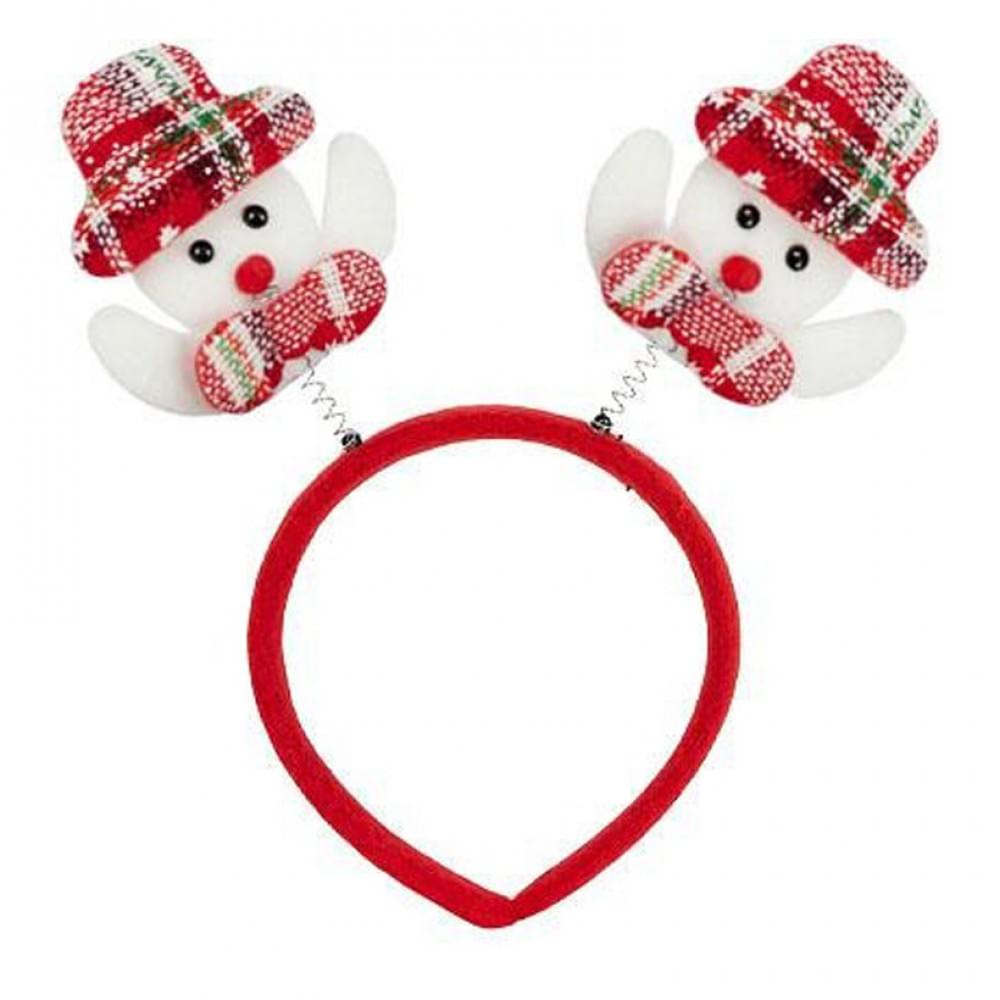 Обідок новорічний "Сніговик" 2505-SP-3 розмір 22,5 см