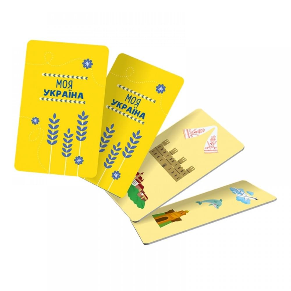 Настільна гра "Моя Україна" 160019 планшетки для збирання гербів
