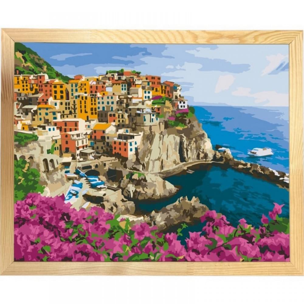 Картина за номерами "Чінкве-Терре. Італія" 11231-ACF 40х50 см