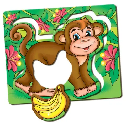 Дитяча настільна гра "Хто що їсть?" 81138, 12 тварин