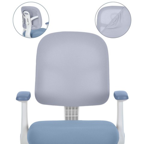 Дитяче крісло M 6250-4 з підлокітником і підніжкою