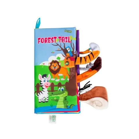 Дитяча книжечка шуршалочка "Дикі тварини" 8725_дикі_тварини