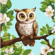 Картина за номерами "Лісова варта" ©art_selena_ua KHO6740, 30х30 см
