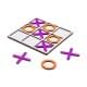 Настільна гра "Хрестики-нолики" Арт-13909, 11 елементів