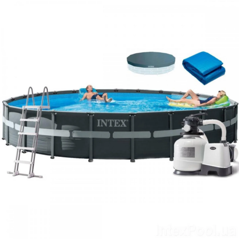 Каркасний басейн Intex 26340 (732-132см), 47241 л