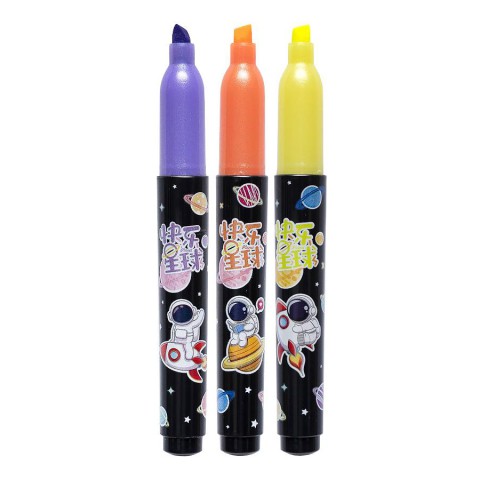 Набір фломастерів 6 кольорів "Космос" H609-6