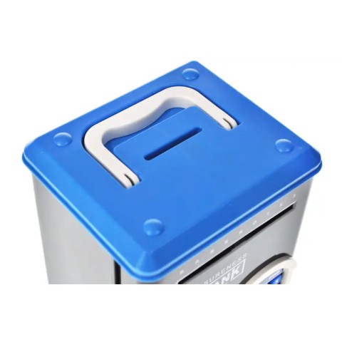 Дитяча скарбничка-сейф WF-3015H(Blue) музика, світло, пароль, імітація відбитка