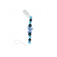 Ланцюжок для пустушки "Коала" MGZ-0521(Blue) силіконовий