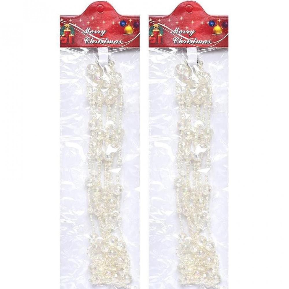 Декоративне намисто на ялинку "Крижинка" XYA099-2.7м