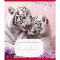 Зошит учнівський "Тварини" 012-500394K-1 в клітинку, 12 аркушів (959050)