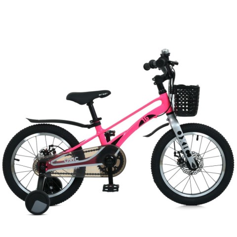 Велосипед дитячий OXIC MB 16OXIC NEON PINK, колеса 16 дюймів