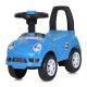 Дитяча каталка-толокар M 5786-4 синій, з батьківською ручкою