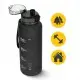 Пляшка для води спортивна 4FIZJO P-5905973403788, 1000 мл, чорний