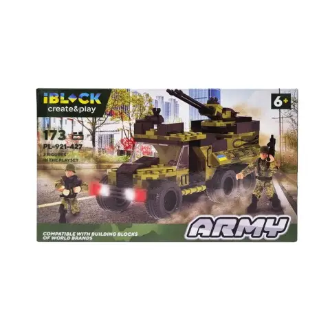 Конструктор дитячий Армія IBLOCK PL-921-427, 4 види Вид 2