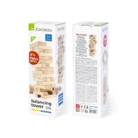 Настільна гра Дженга "Вежа-балансир" Igroteco 900088 54 елементи